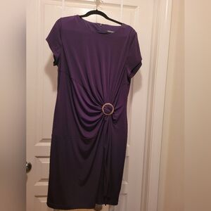 Ellen Tracey Elegant Purple Dress